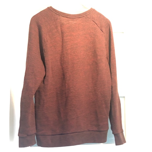 J. LINDEBERG CREWNECK SWEATER M, MAROON (LARGE) - Picture 4 of 5